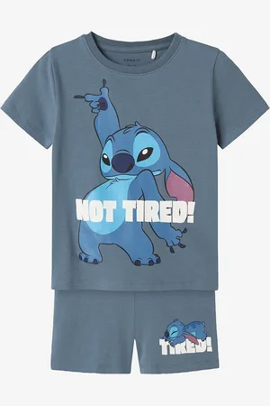 NAME IT Pyjamas nmmArush Stitch nReg SS Nightset WD