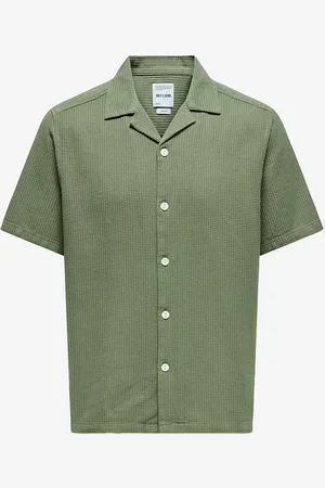 Only & Sons Skjorta onsBertil Waffle SS Resort Shirt