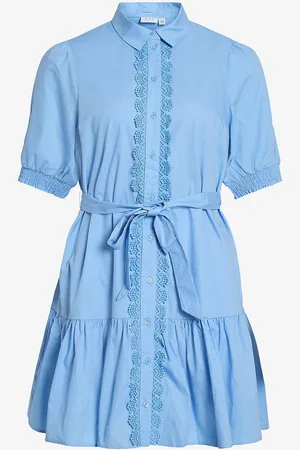 VILA Klänning viCorly 2/4 Short Shirt Dress