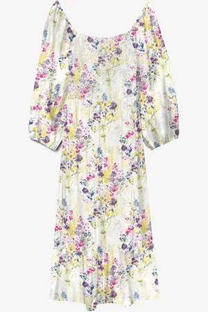 VERO MODA Klänning vmDicthe 3/4 Square Calf Dress