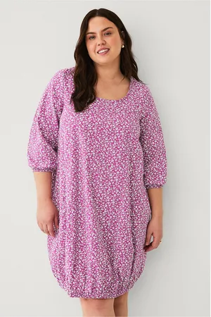 Zizzi Klänning jEasy 3/4 Aop Abk Dress