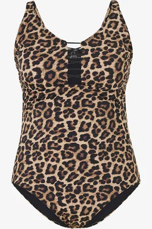 Zizzi Baddräkt sLorina Swimsuit Aop