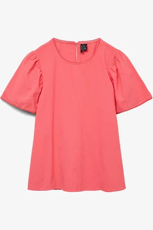 VERO MODA Blus vmPretty SS Top Wvn GA
