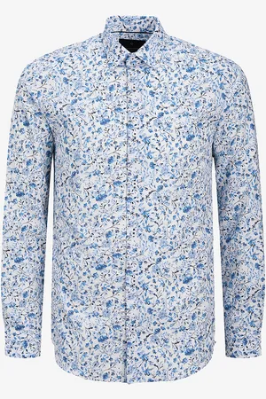 JACK & JONES Skjorta jprBlabarnes Print Dobby L/S Shirt