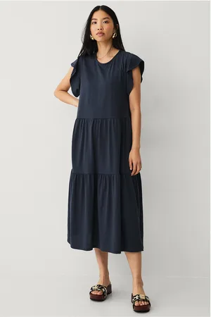 VILA Klänning viSummer S/S Midi Dress