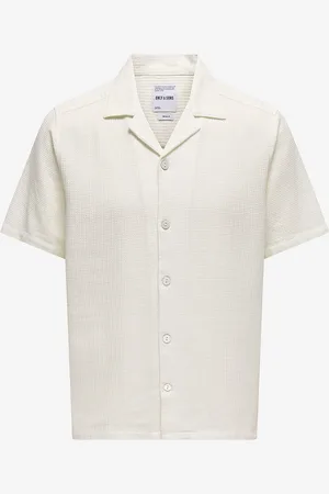 Only & Sons Skjorta onsBertil Waffle SS Resort Shirt