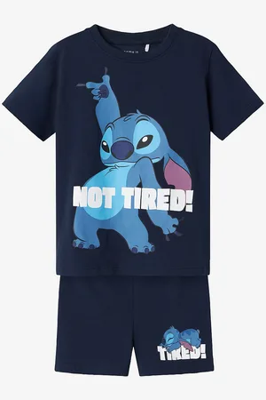 NAME IT Pyjamas nmmArush Stitch nReg SS Nightset WD