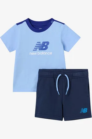 New Balance Set NB Jersey Ringer Tee & FT Short Set