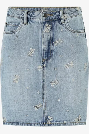 Kaffe Kjol kaBabeth Denim Skirt