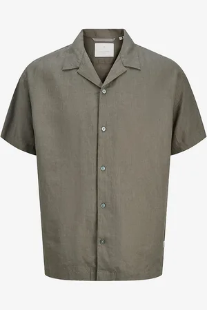 JACK & JONES Linneskjorta jprcClawrence Linen Resort S/S