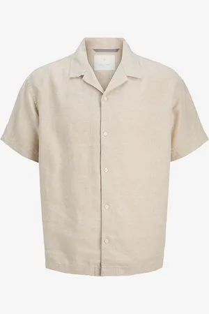 JACK & JONES Linneskjorta jprcClawrence Linen Resort S/S
