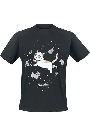 Rick and Morty Anime T-shirt - Schroedingers Cat - S XXL - för Herr