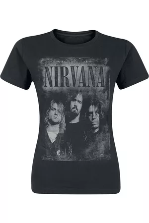 Nirvana T-shirt - Faded Faces - S XL - för Dam