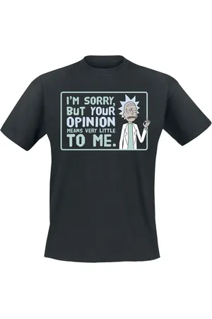 Rick and Morty Anime T-shirt - Your Opinion - S M - för Herr