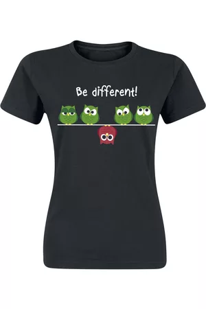 BE DIFFERENT Fun T-shirt - XS 3XL - för Dam