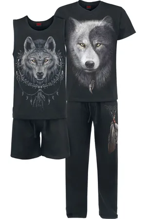 Spiral Pyjamas - Wolf Chi - S XXL - för Herr