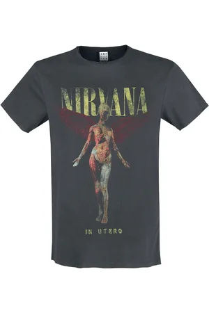 Nirvana T-shirt - Amplified Collection - In Utero - S 3XL - för Herr