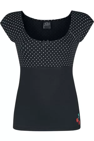 Pussy Deluxe Mini Dots Evie Shirt - T-shirt - Dam