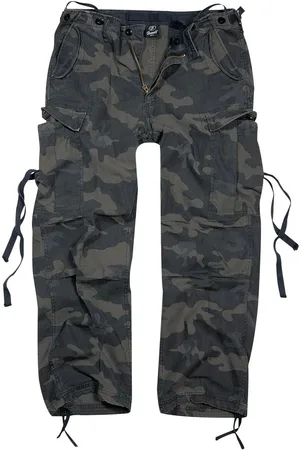 Brandit Cargo-byxor - M65 Vintage Trousers - S XXL - för Herr