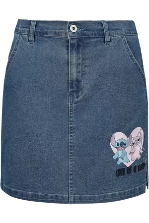 Disney Lilo & Angel - Kort kjol - Dam - denim