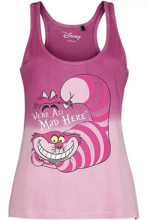 Disney Kvinna Spetstoppar - Cheshire Cat - We're All Mad Here - Topp - Dam