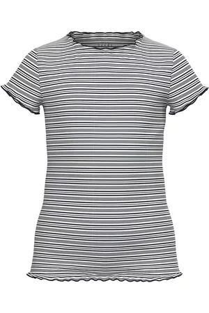 NAME IT Kvinna T-shirts - Emma Slim Top - T-shirt - Dam - svart