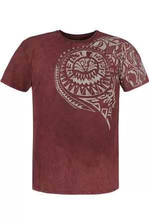 Outer Vision T-shirt - Burned Tattoo - S 4XL - för Herr