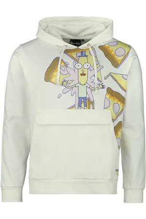 Rick and Morty Anime Luvtröja - Pizza Party - S M - för Herr