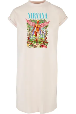 Nirvana Halvlång klänning - Utero Garden - S XXL - för Dam