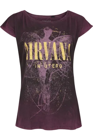 Nirvana T-shirt - In Utero Dye - S XXL - för Dam
