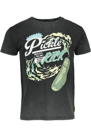 Rick and Morty T-shirt - Pickle Rick - S M - för Herr