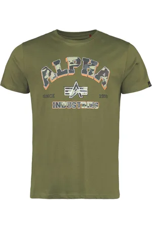 Alpha Industries T-shirt - College Camo T - S M - för Herr