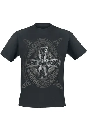 Outer Vision T-shirt - Celtic Cross - S 4XL - för Herr