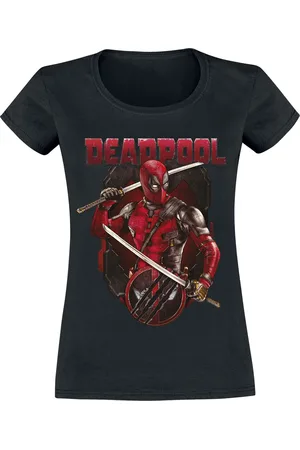DEADPOOL Marvel T-shirt - 3 - Ready For - S XL - för Dam