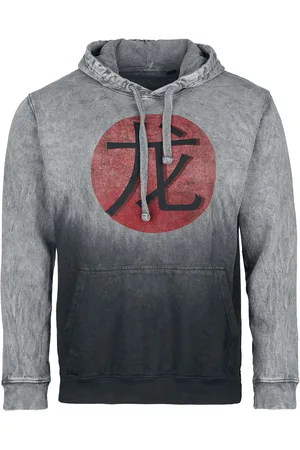 Outer Vision Luvtröja - Japonese Tattoo Hoodie - M XL - för Herr