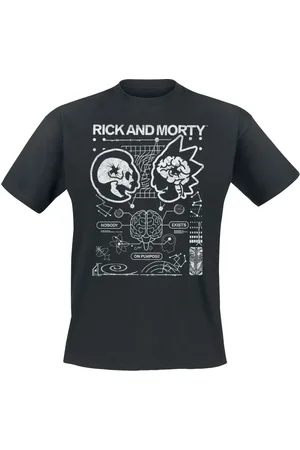 Rick and Morty T-shirt - - Nobody Exists On Purpose - S XXL - för Herr