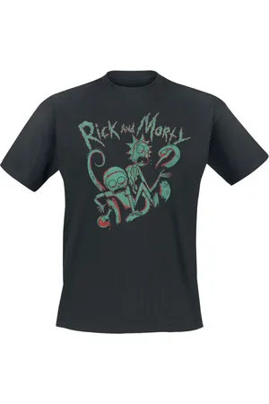 Rick and Morty T-shirt - Duotone - M XXL - för Herr