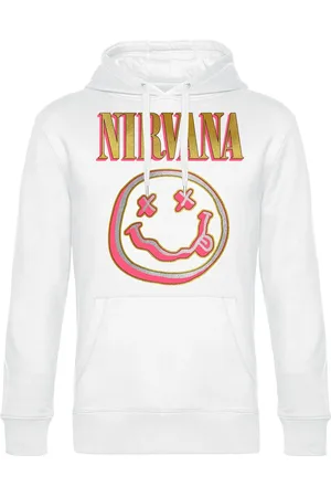 Nirvana Luvtröja - Coloured Logo - S XL - för Herr