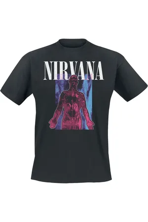 Nirvana T-shirt - Sliver - S 4XL - för Herr