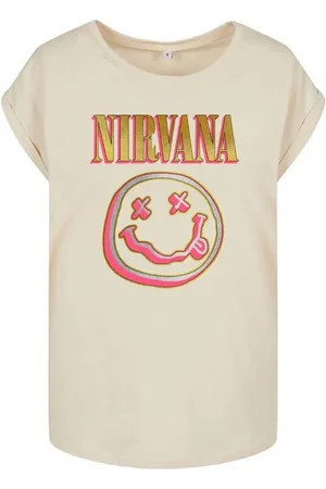 Nirvana T-shirt - Coloured Logo - S XXL - för Dam