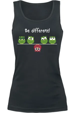 BE DIFFERENT Fun Topp - S XXL - för Dam