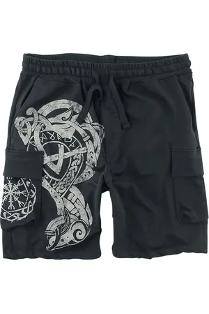 Outer Vision Gothic Shorts - Guardian Tattoo - S XXL - för Herr