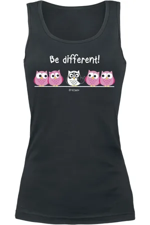 BE DIFFERENT Fun Topp - Metal - S XXL - för Dam