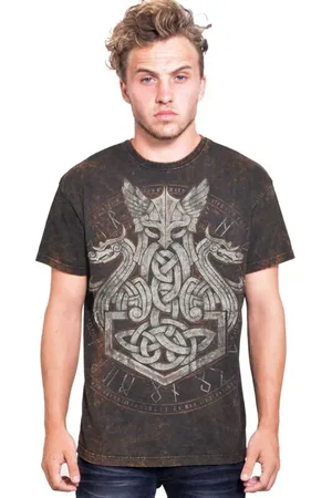 Outer Vision T-shirt - Hammer Shield Man