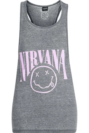 Nirvana Topp - Curved Logo - XS L - för Dam