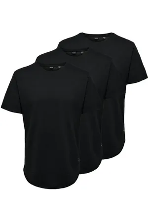 Only & Sons T-shirt - ONSMATT LONGY TEE 3-PACK - S XXL - för Herr