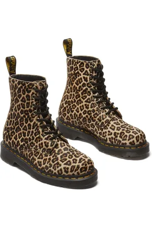 Dr. Martens Känga - 1460 Pascal Light Tan Mini Spot Hair On - EU36 EU41 - för