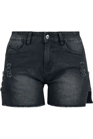 Rock Rebel Shorts - Shorts With Lateral Zipper - 27 33 - för Dam