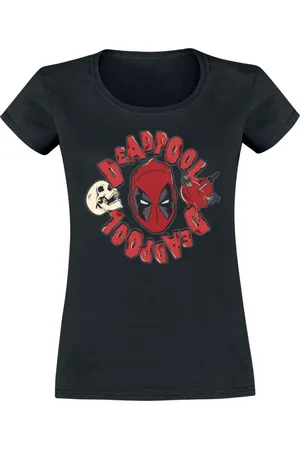 DEADPOOL Anime T-shirt - Love And Dead - S XXL - för Dam