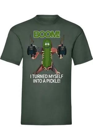 Rick and Morty T-shirt - Into a Pickle - S XXL - för Herr